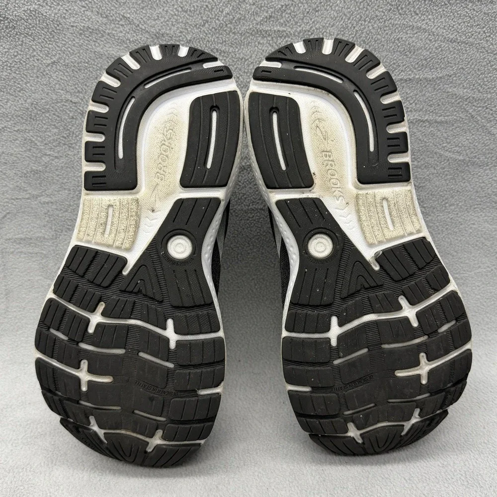 Brooks Ghost 16 Running Shoes Womens Size 7 Black‎ Cushioned Neutral 1204071B090
